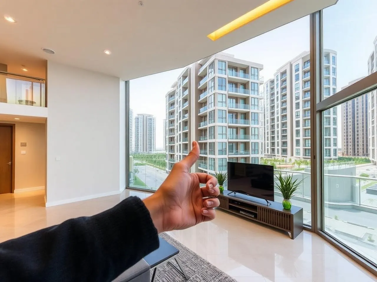 Smart apartments developer handover in Sharjah with Smart Citizens App pre-installed